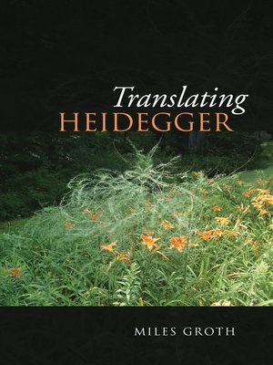 cover image of Translating Heidegger